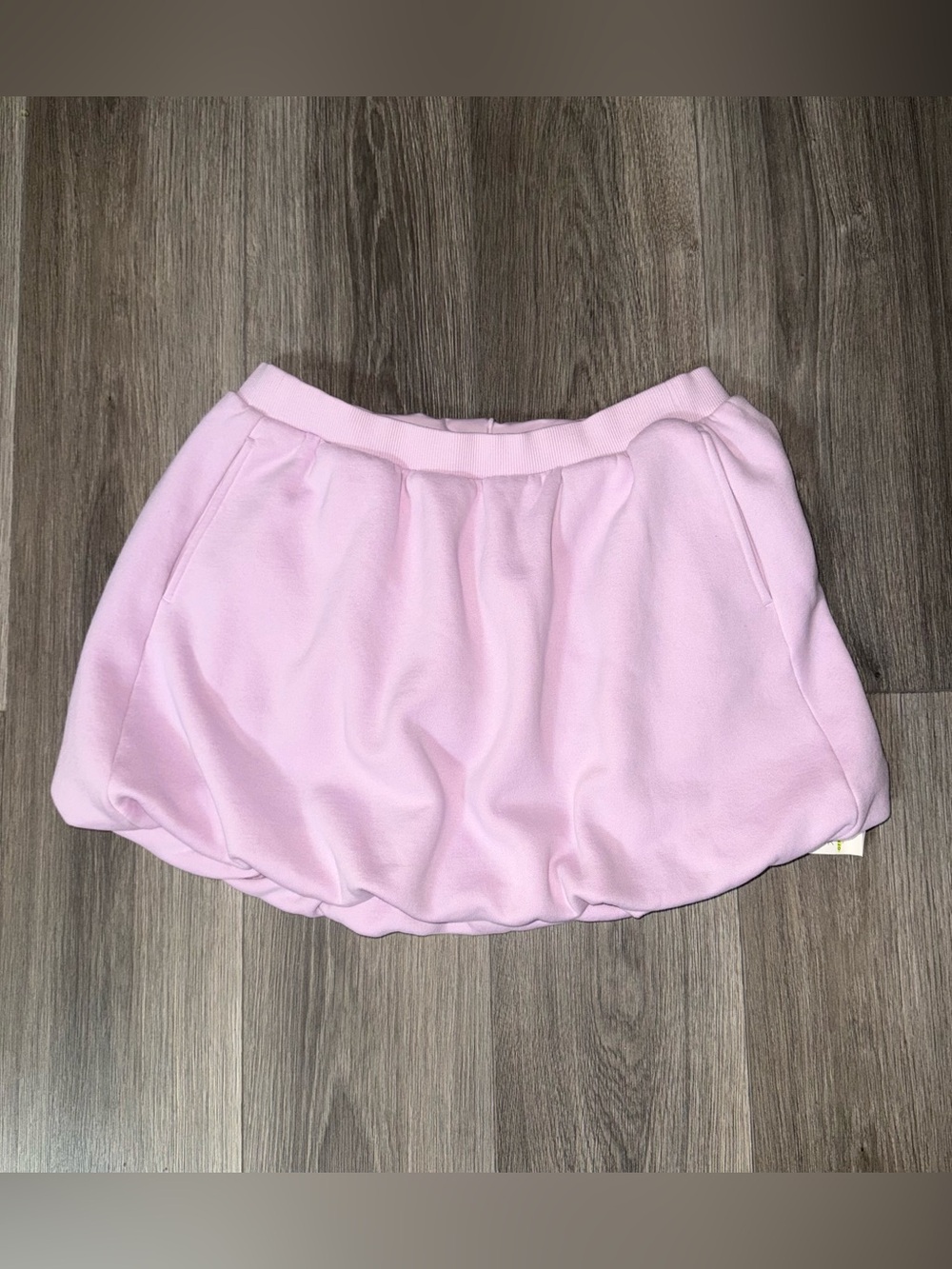 Aerie Offline Cloud Fleece Bubble Hem Skirt Lilac Size Large NWT